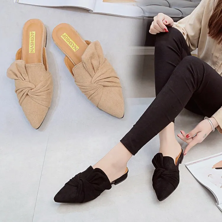 Suede Slippers