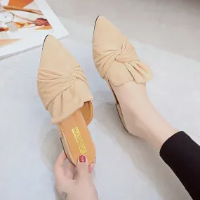 Suede Slippers