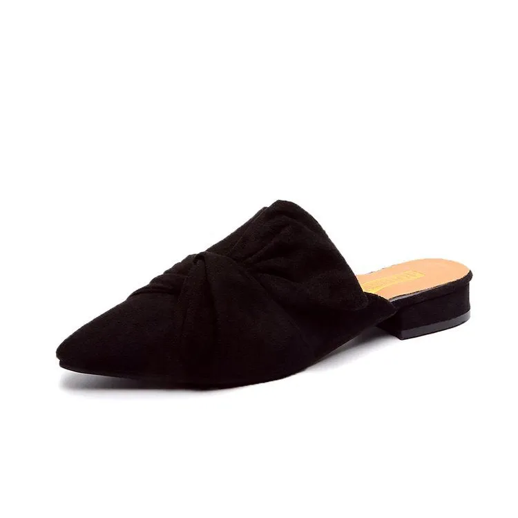 Suede Slippers