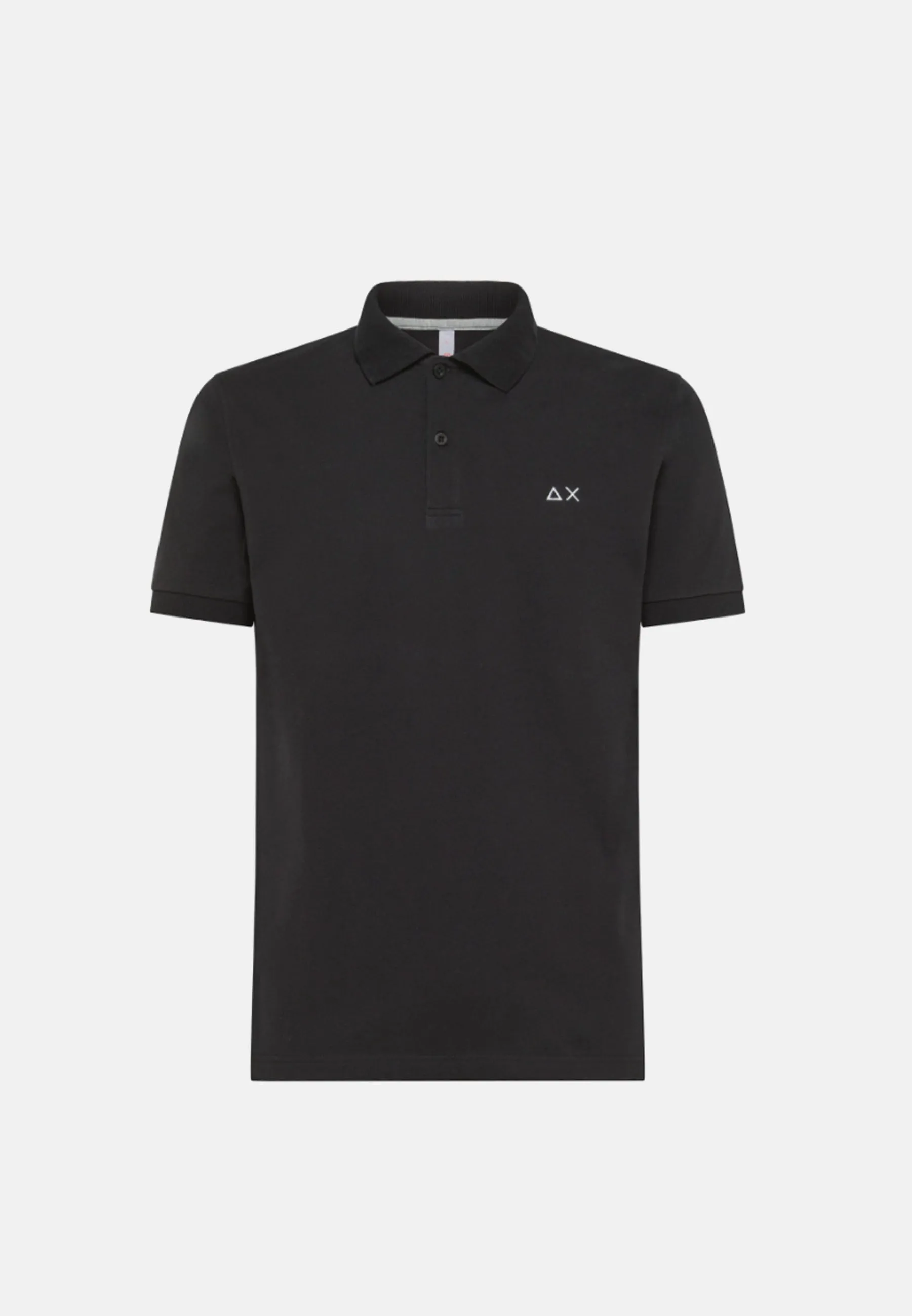 Sun68 Solid Regular Black Polo