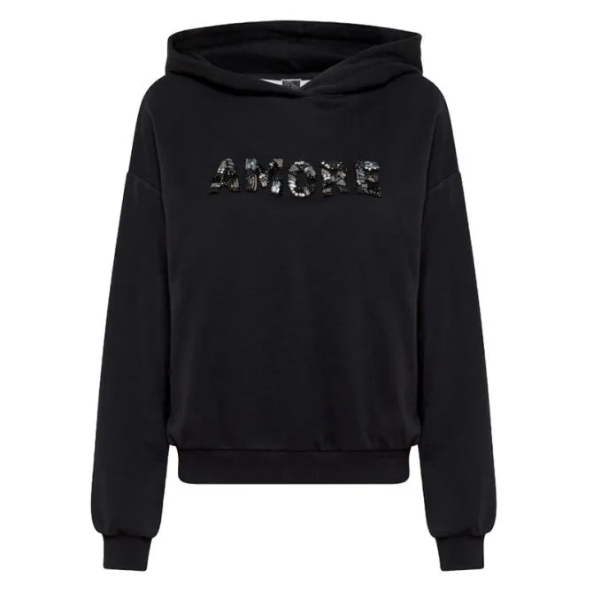 SUN68 Women's Hooded Sweatshirt Application F41212-11