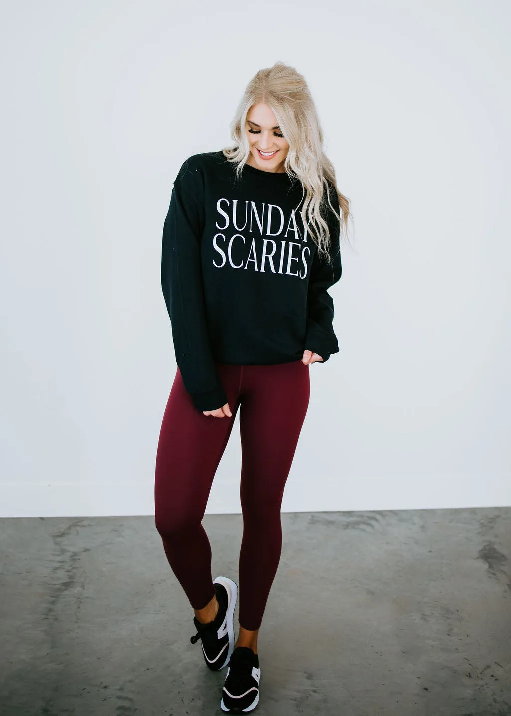 Sunday Scaries Graphic Sweatshirt