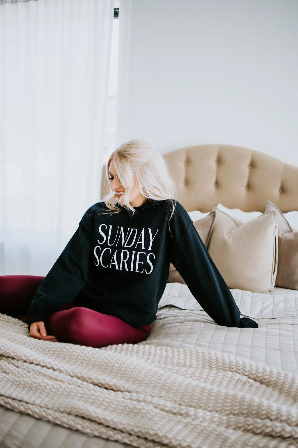 Sunday Scaries Graphic Sweatshirt