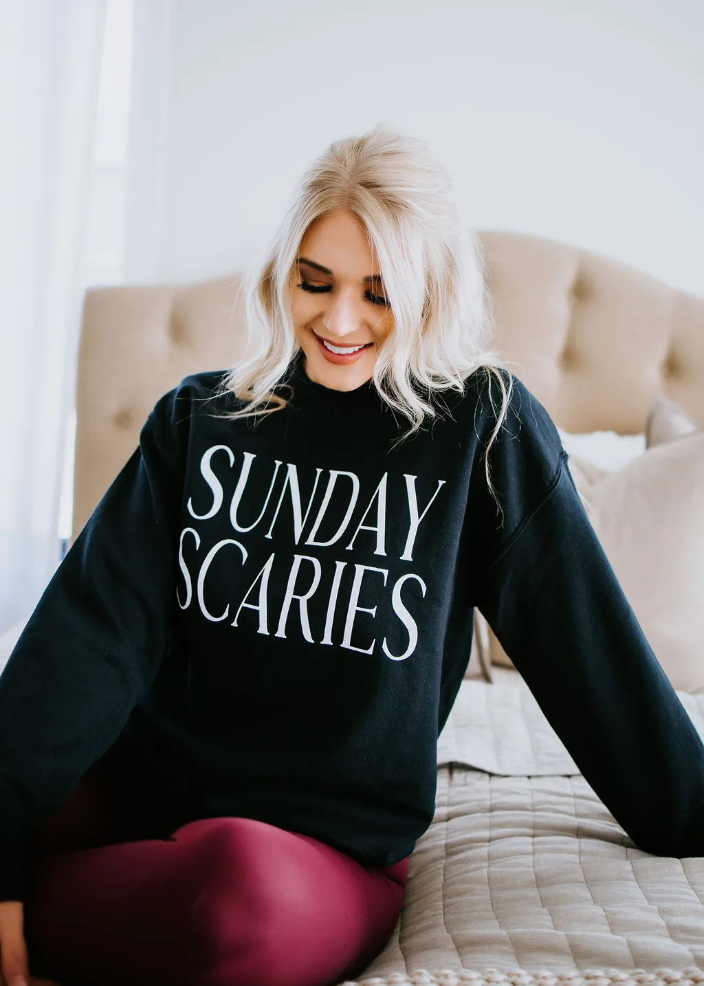 Sunday Scaries Graphic Sweatshirt