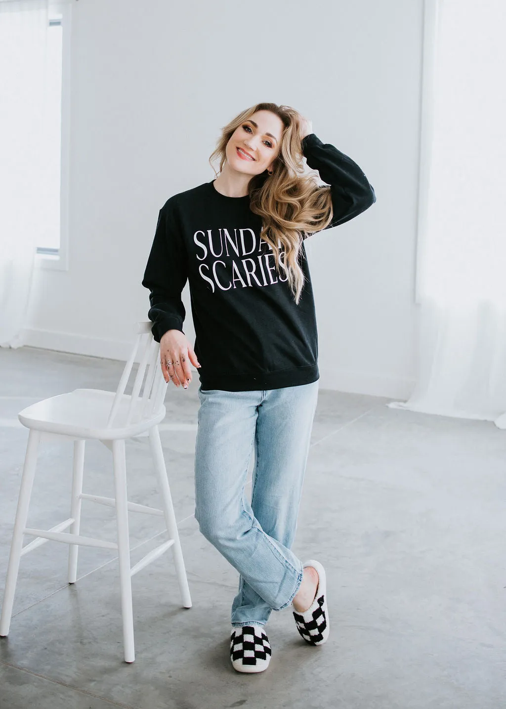 Sunday Scaries Graphic Sweatshirt