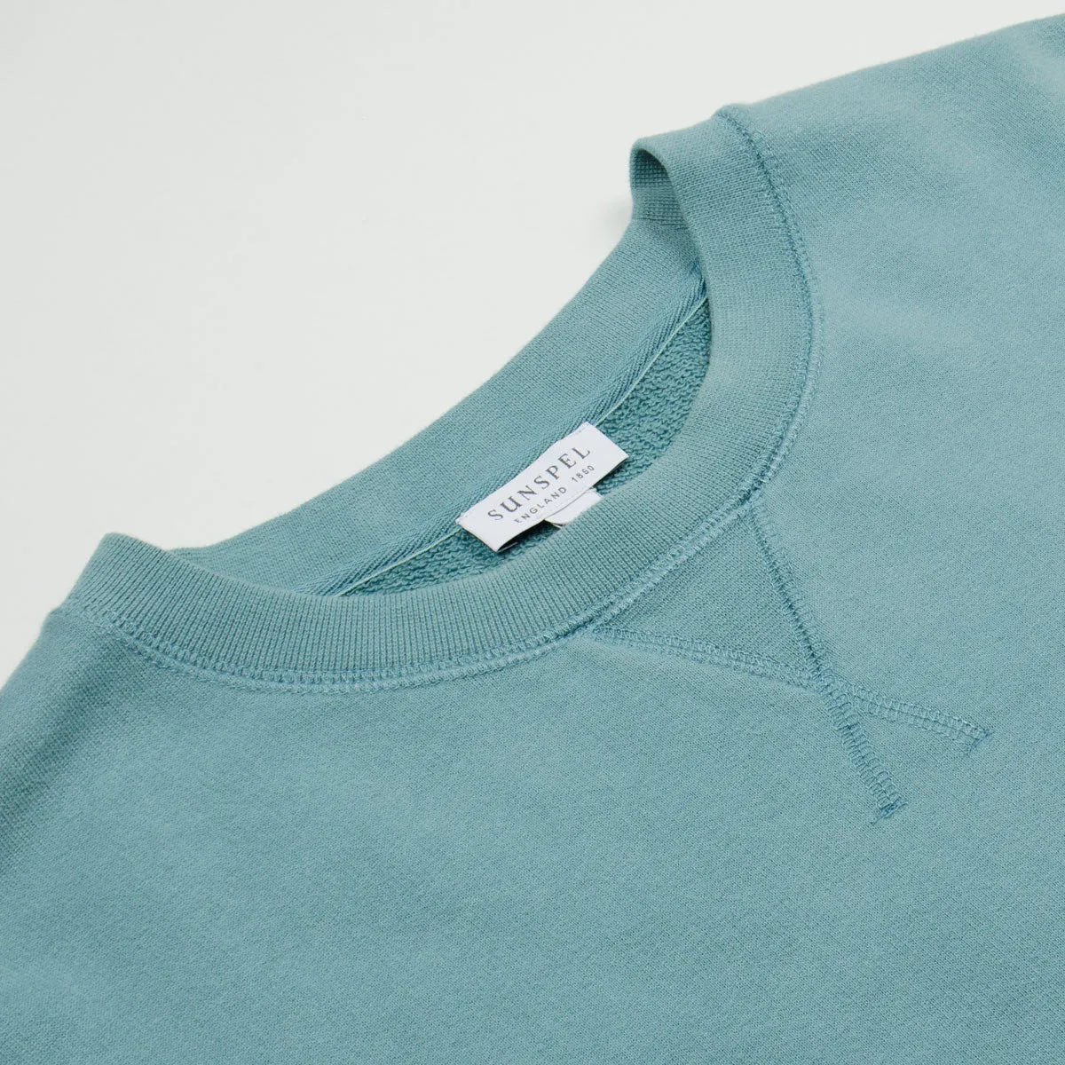 Sunspel Aqua Loopback Sweatshirt