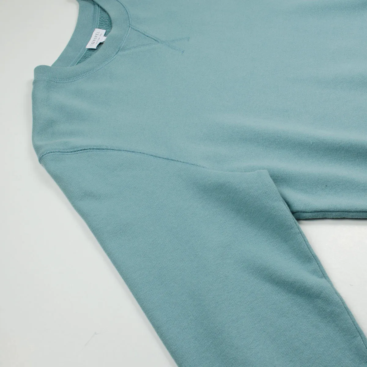 Sunspel Aqua Loopback Sweatshirt