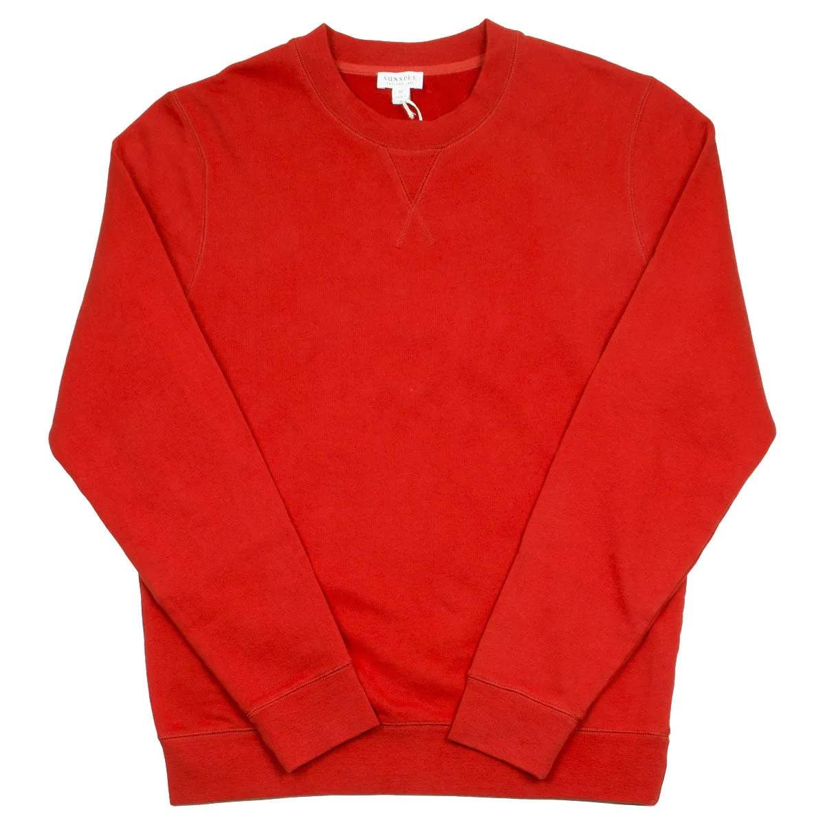 Loopback Sweatshirt in Persimmon Red