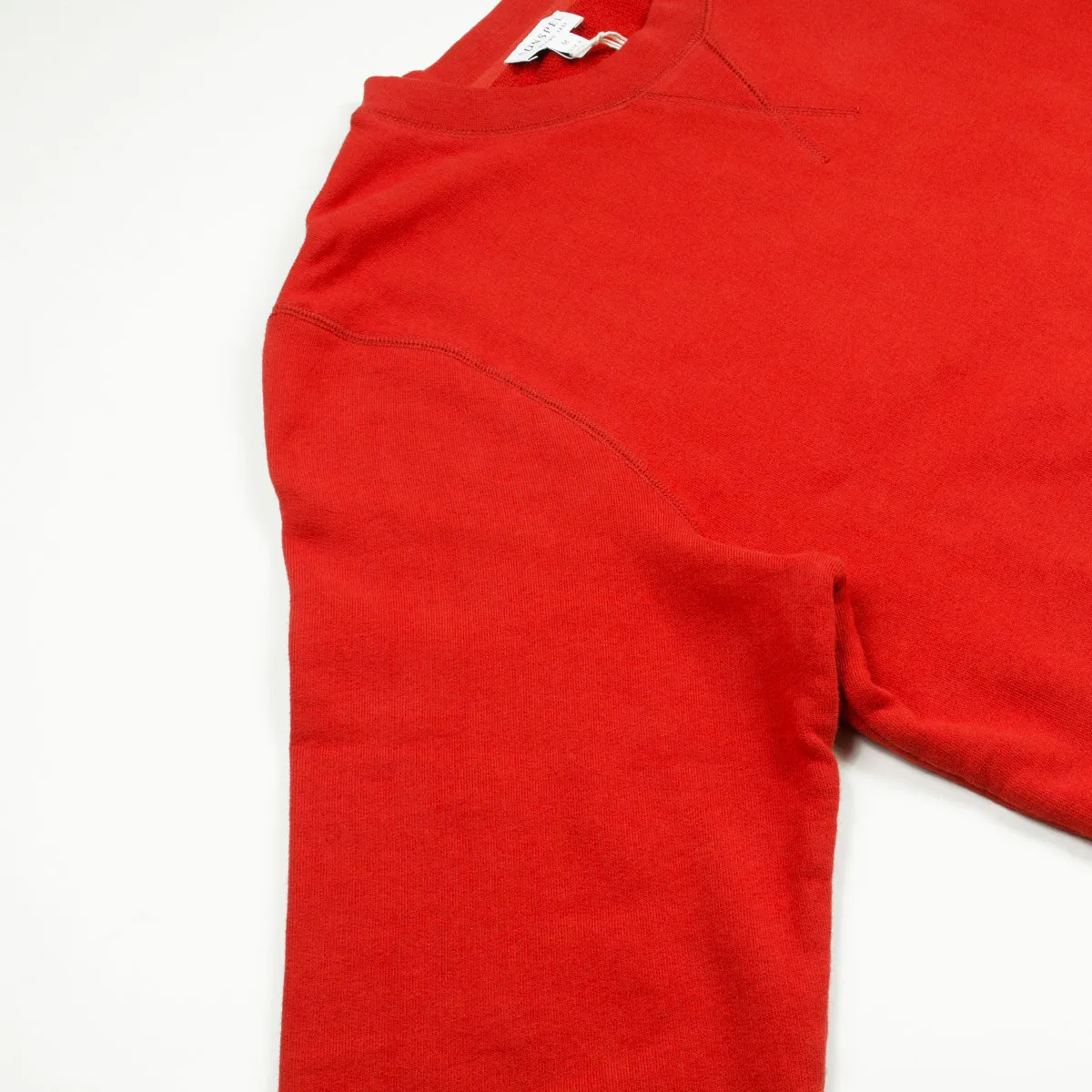 Loopback Sweatshirt in Persimmon Red