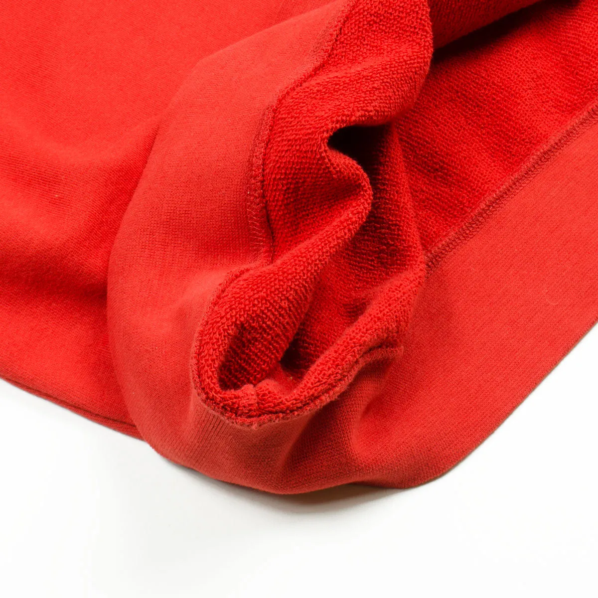 Loopback Sweatshirt in Persimmon Red