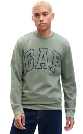 sweatshirt GAP Logo GAP Fleece - Sage - men´s