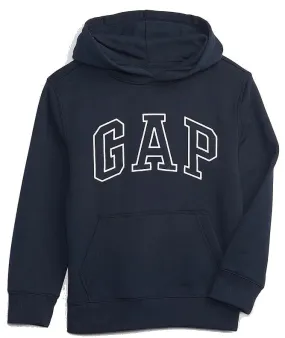 sweatshirt GAP V-New Campus Logo Hood - Blue Galaxy - boy´s