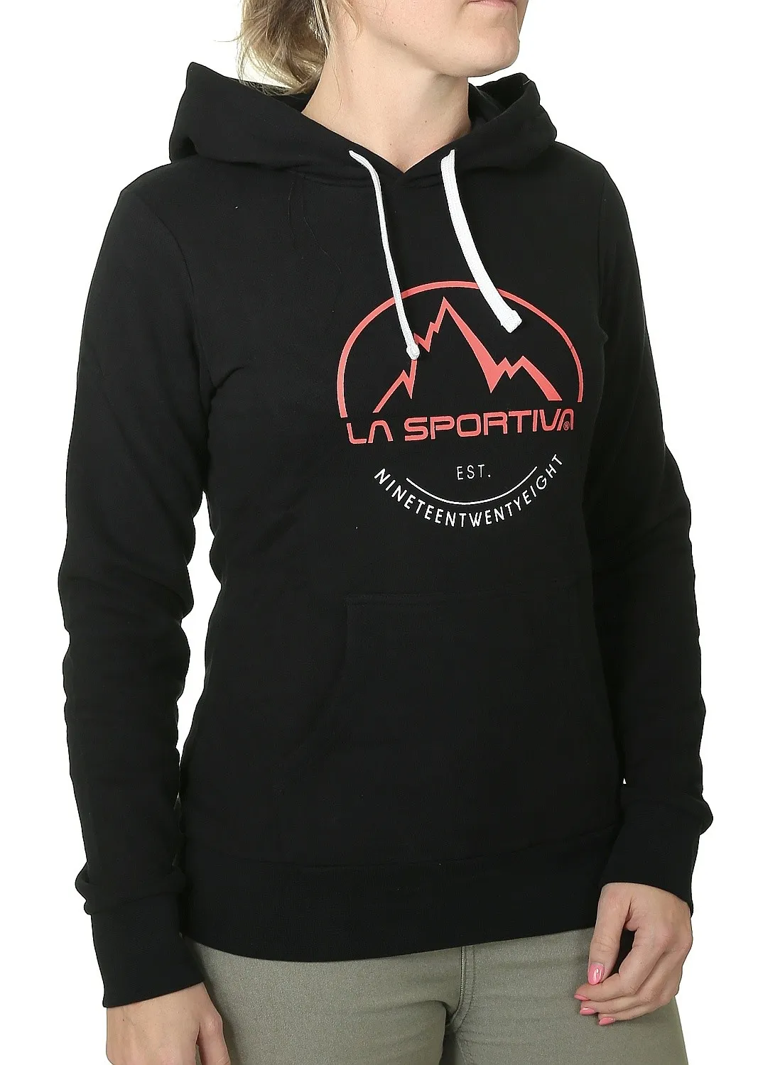 sweatshirt La Sportiva Logo Hoody - Black - women´s