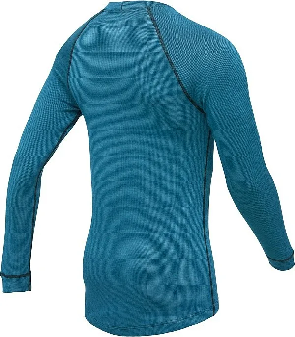 T-Shirt Klimatex Arvid Klimafeel LS - Denim Blue/Black - men´s