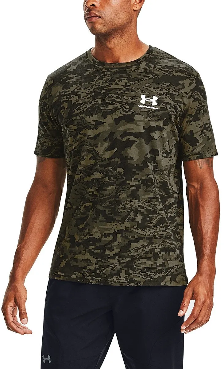 T-Shirt Under Armour ABC Camo - 001/Black/White - men´s