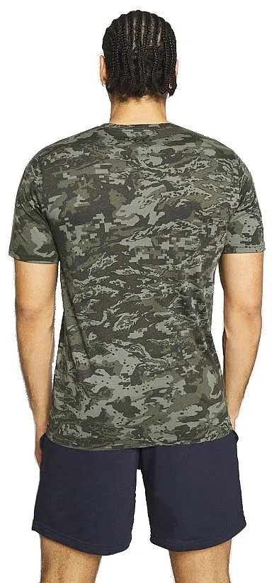 T-Shirt Under Armour ABC Camo - 310/Baroque Green/White - men´s