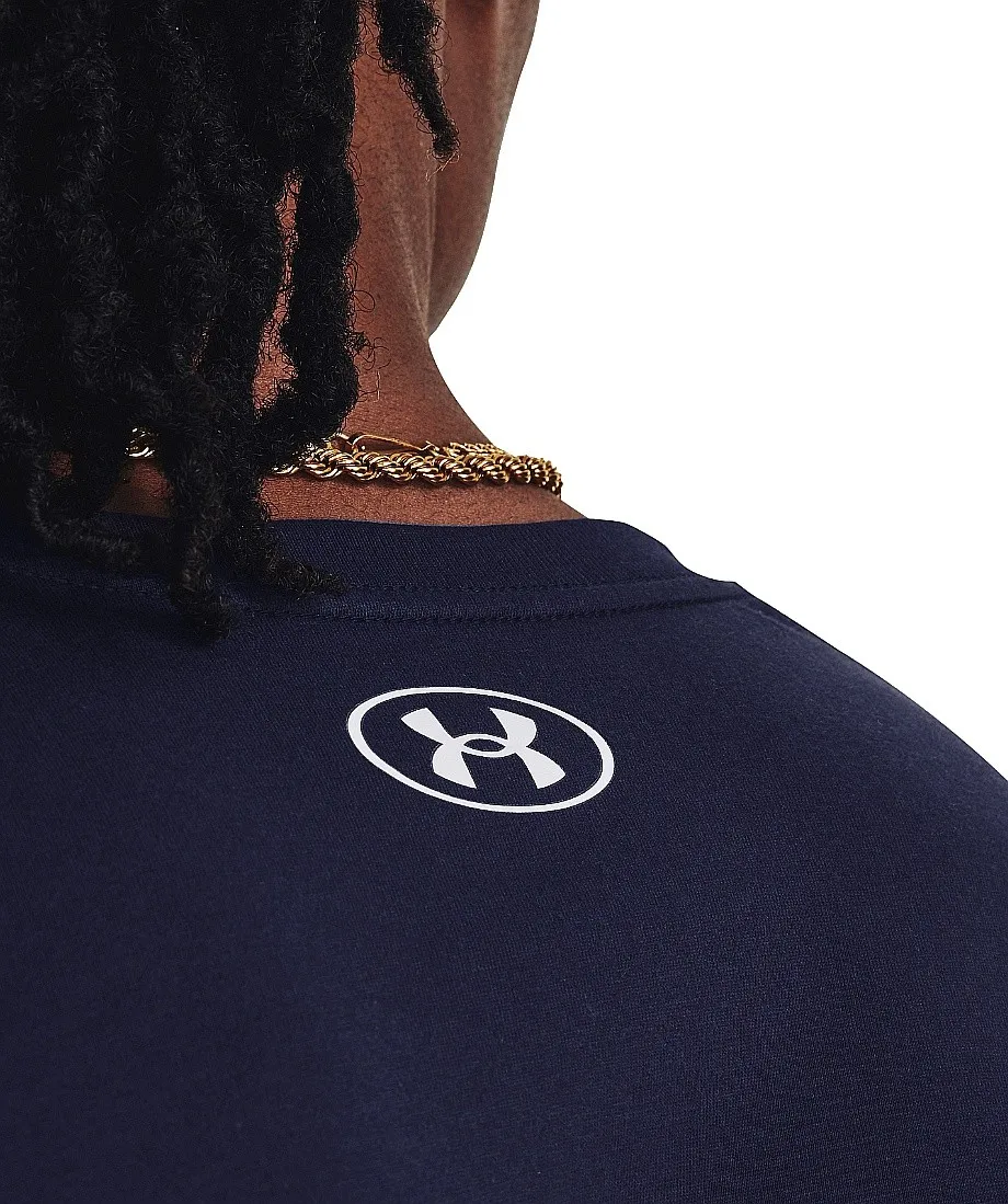 T-Shirt Under Armour ABC Camo Boxed Logo - Midnight Navy/White - men´s