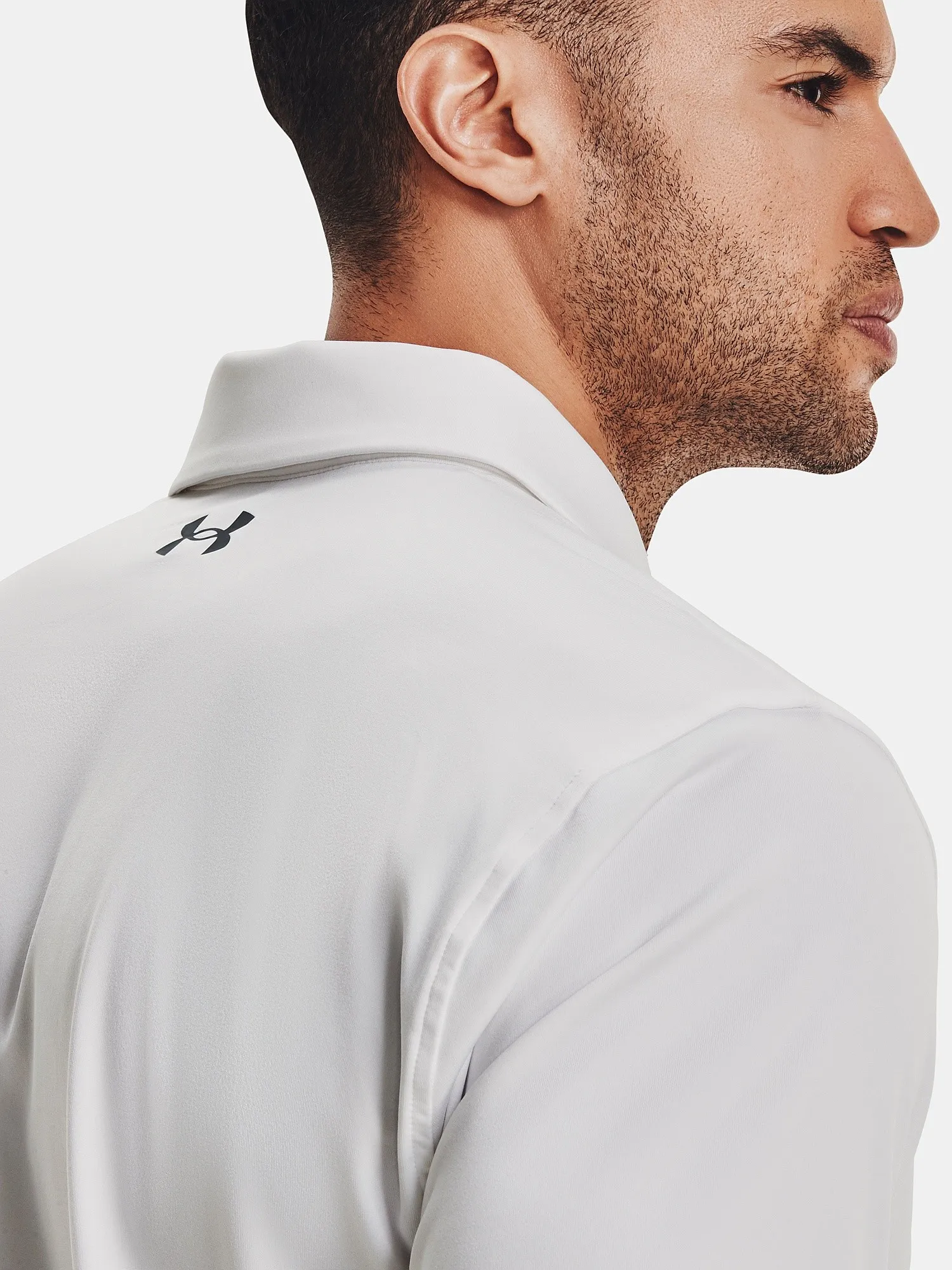 T-Shirt Under Armour T2G Polo - White - men´s