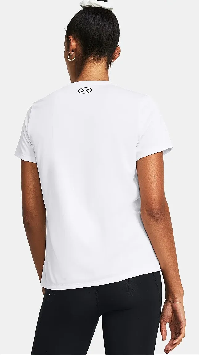 T-Shirt Under Armour Tech SSV Solid - White/Black - women´s