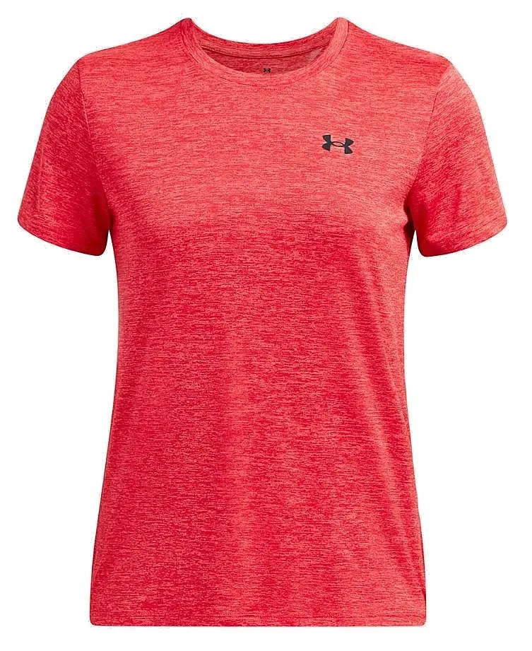 T-Shirt Under Armour Tech Twist - Racer Red/Black - women´s