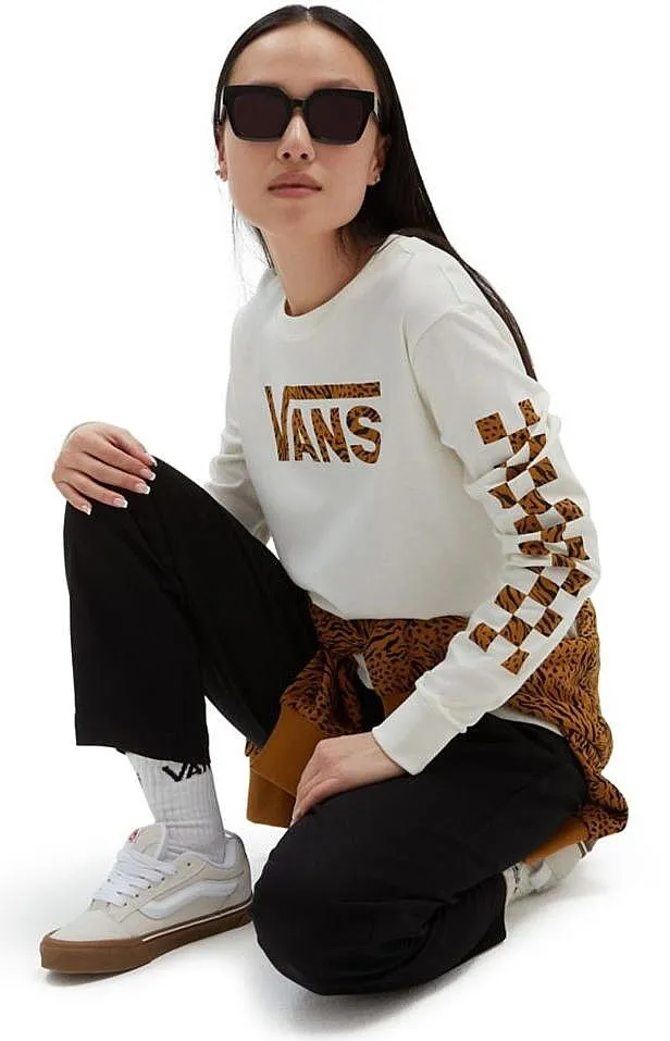 T-Shirt Vans Animash BFF LS - Dusk Downer Marshmallow - women´s