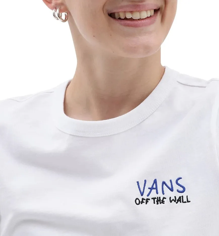 T-Shirt Vans Breana Skate Mini - Breana Geering White - women´s