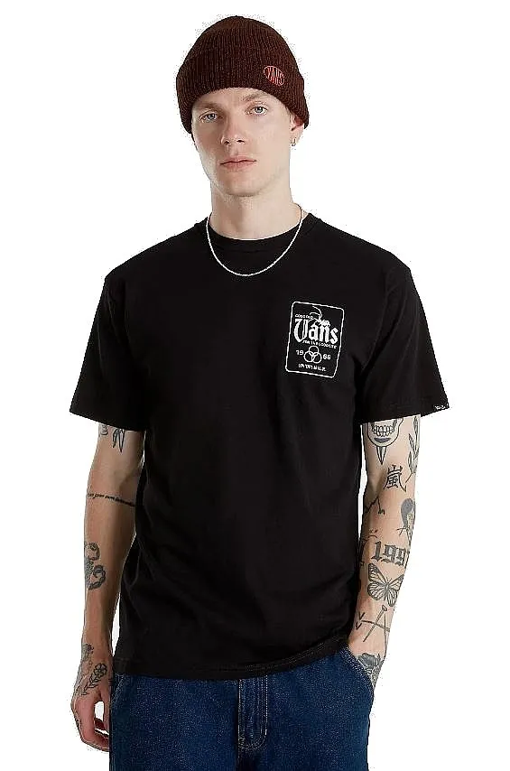 T-Shirt Vans Bucket List - Black - men´s