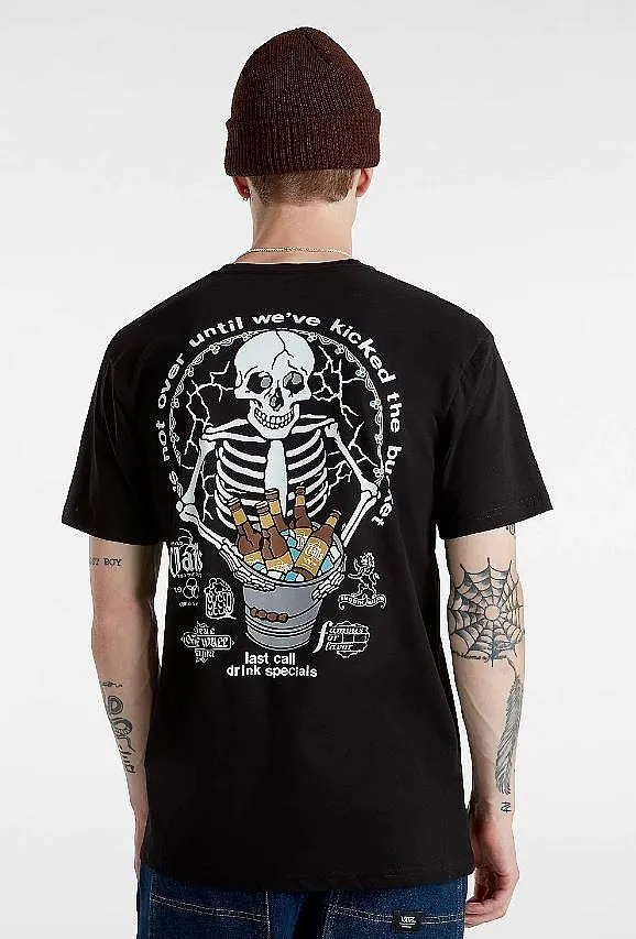 T-Shirt Vans Bucket List - Black - men´s