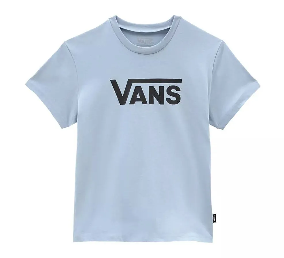 T-Shirt Vans Flying V Crew - Flying V Ashley Blue - girl´s