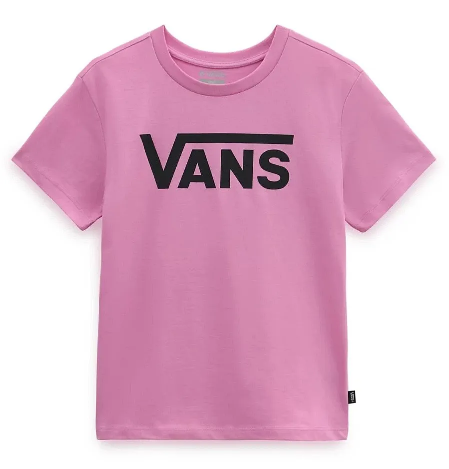 T-Shirt Vans Flying V Crew - Flying V Cyclamen - women´s