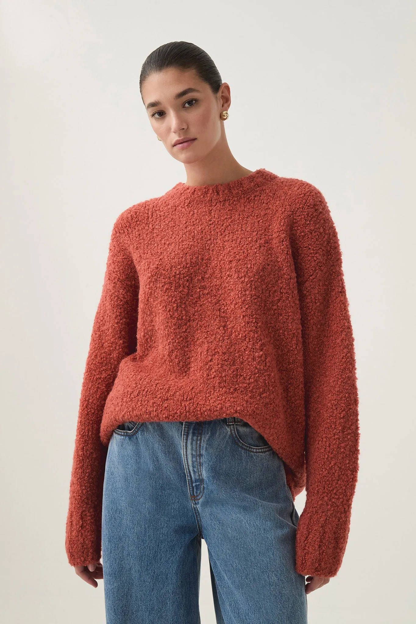 Textured Knit Sweater Roberta