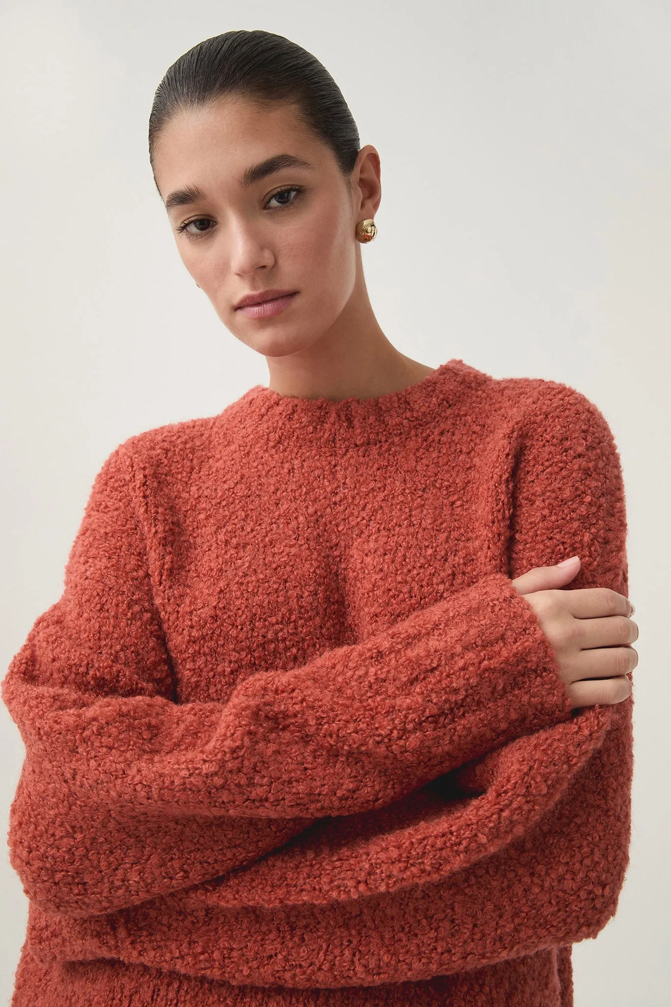 Textured Knit Sweater Roberta