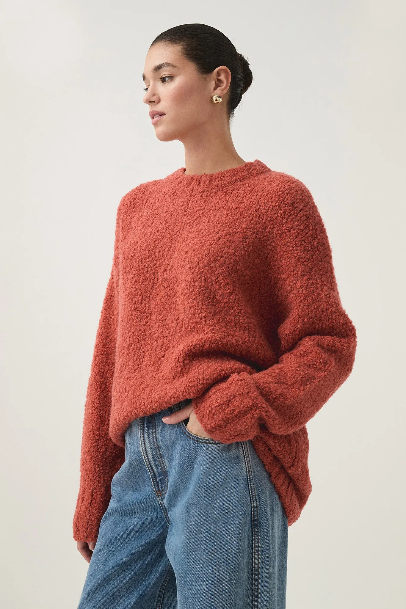 Textured Knit Sweater Roberta