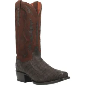 Dillon Charcoal Caiman Boots By Dan Post Boots - Shop Now