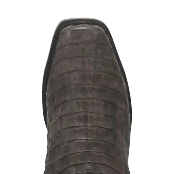 Dillon Charcoal Caiman Boots By Dan Post Boots - Shop Now