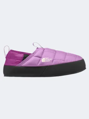 The North Face Thermoball Traction Mule Ii Kids Lifestyle Slippers Dragonfruit/Mulberry