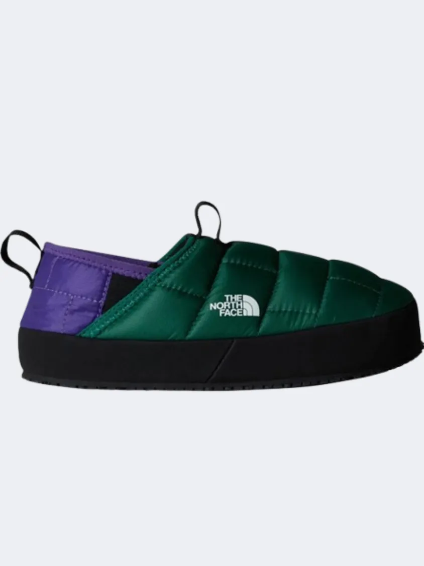 The North Face Thermoball Traction Mule Ii Kids Lifestyle Slippers Evergreen/Purple