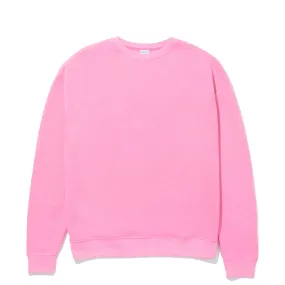 Oversized Pink Spongee Sweatshirt