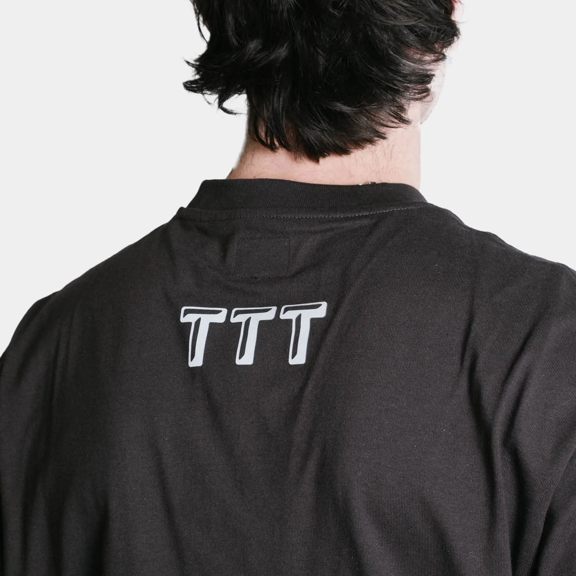 The Trilogy Tapes Block T-Shirt - Black