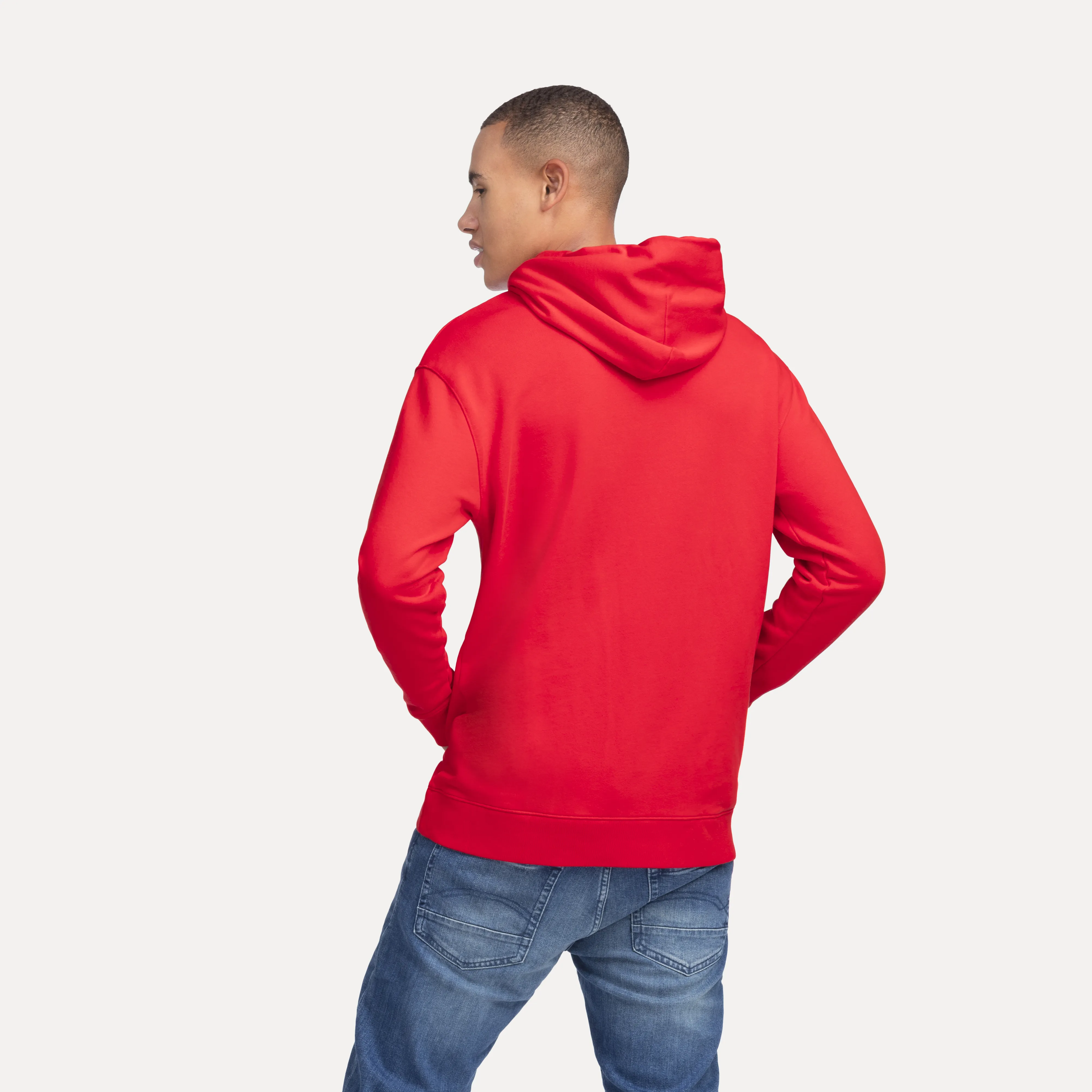 Tommy Hilfiger Organic Cotton Hoodie with Drawstring - Jumpers