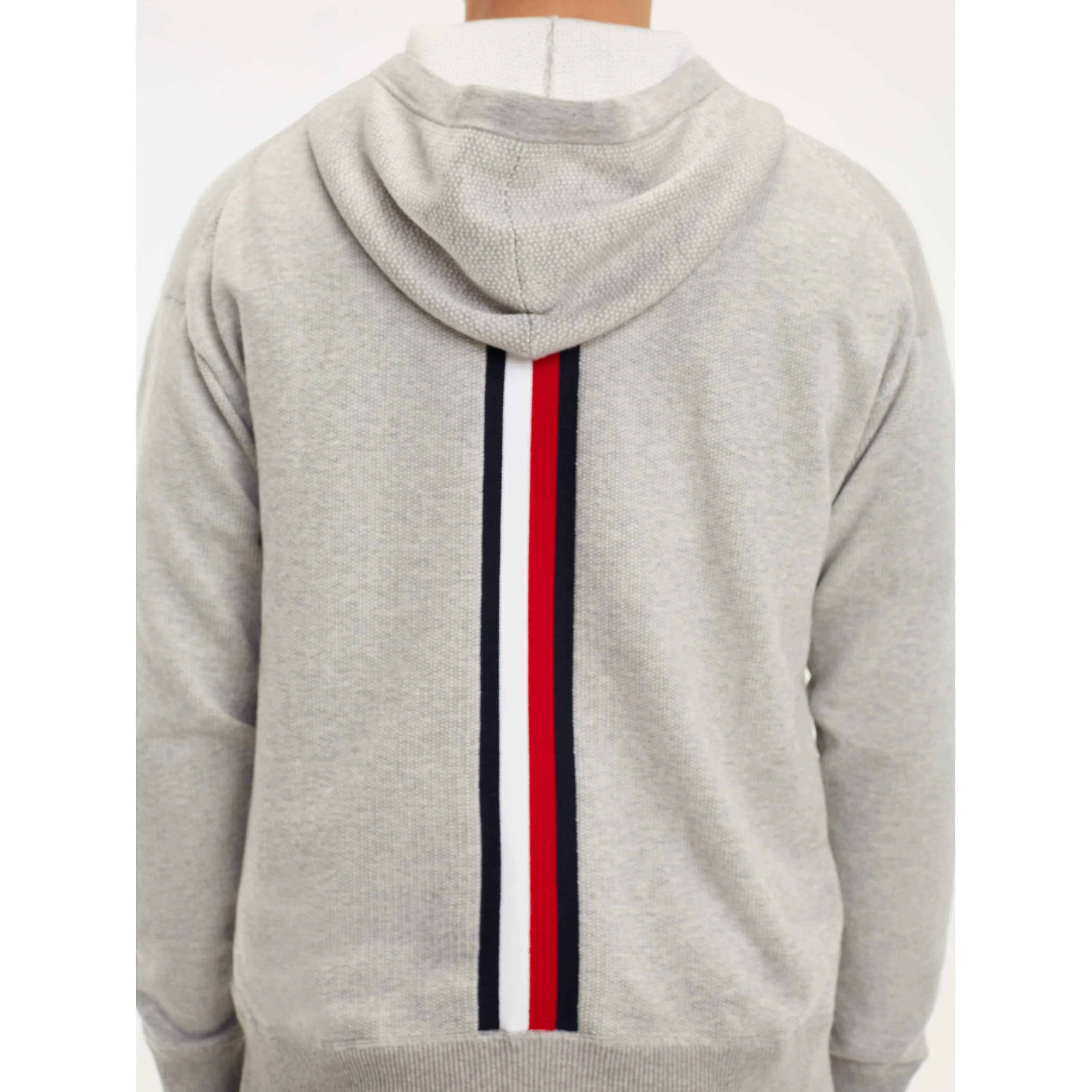 Tommy Hilfiger Signature Tape Back Hoodie Jumpers