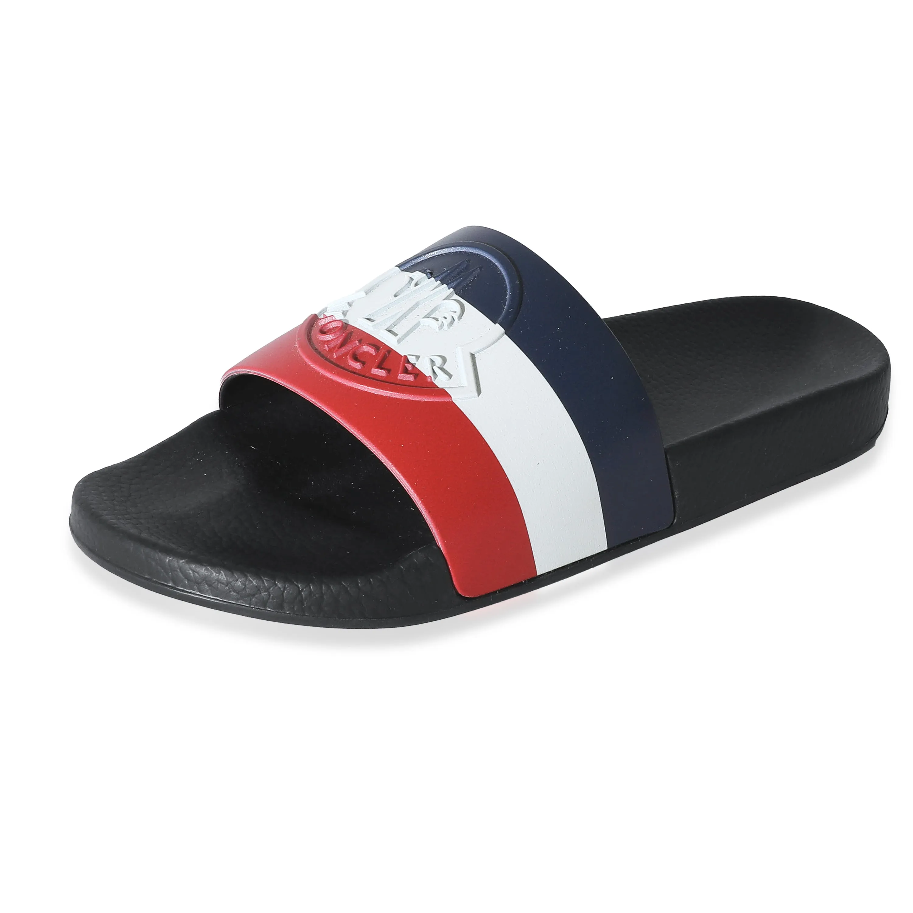 Tricolor Rubber Basile Logo Slides