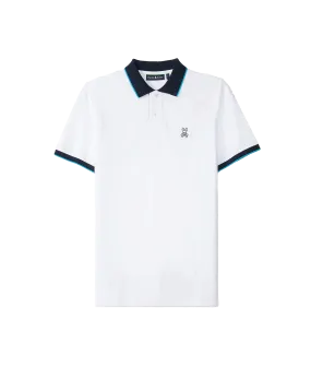 Troy Pique Polo - White