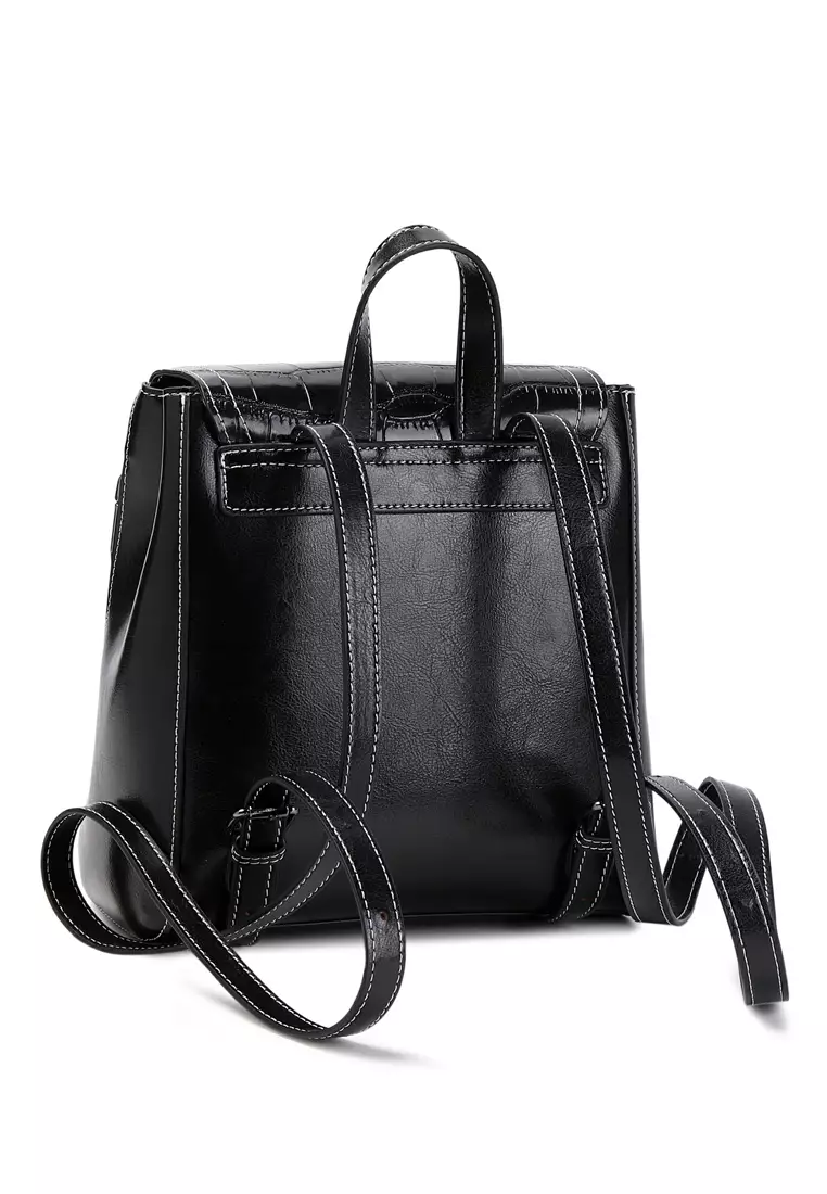 Stylish Cowhide Backpacks YLG9113