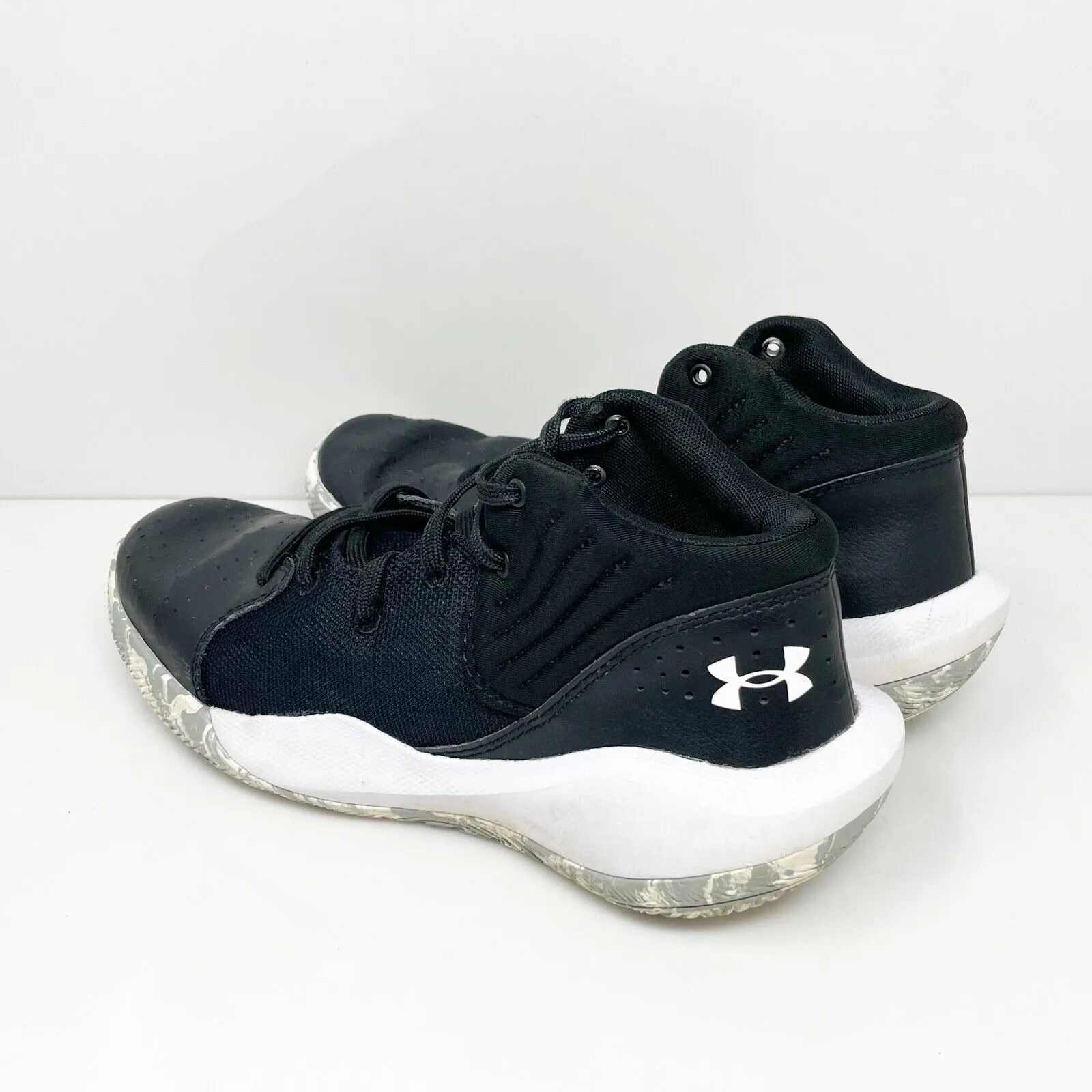 Under Armour Boys Jet 21 3024794-001 Black Basketball Shoes Sneakers Size 6Y