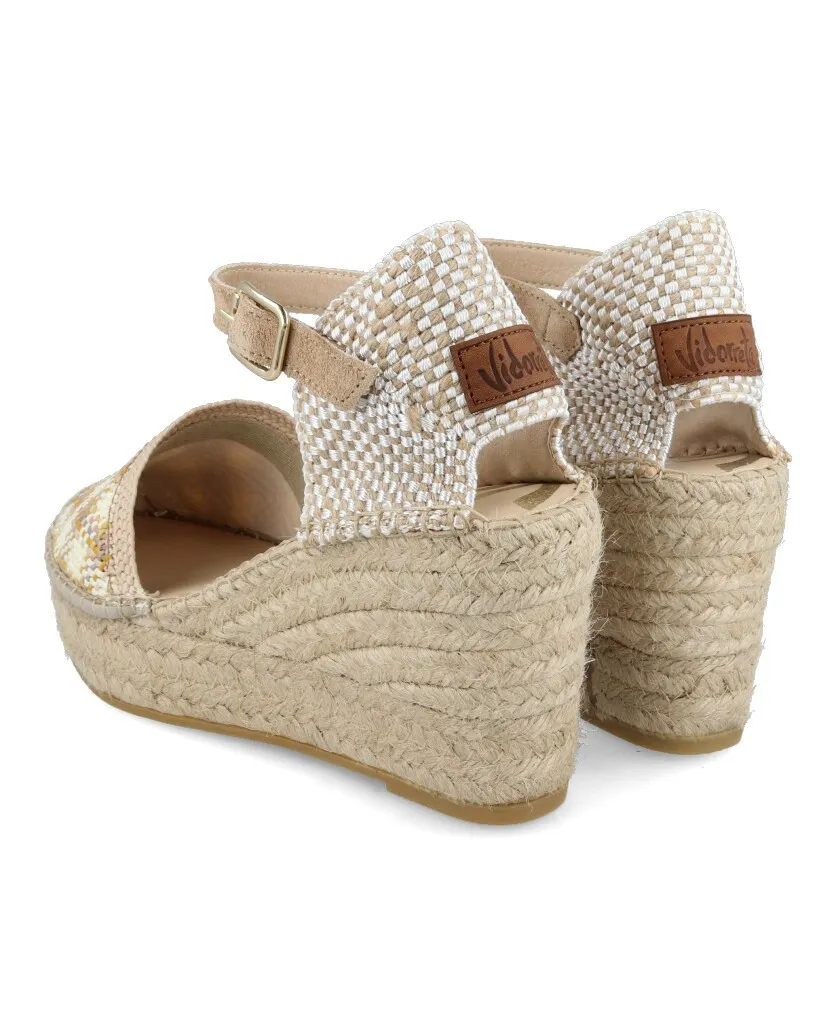 Vidorreta 07100 T5 Wedge and platform espadrilles