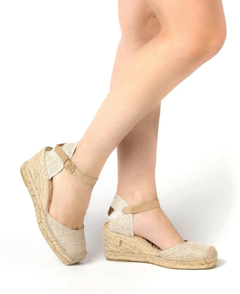 Vidorreta 11600 T5 Women's espadrilles with shine