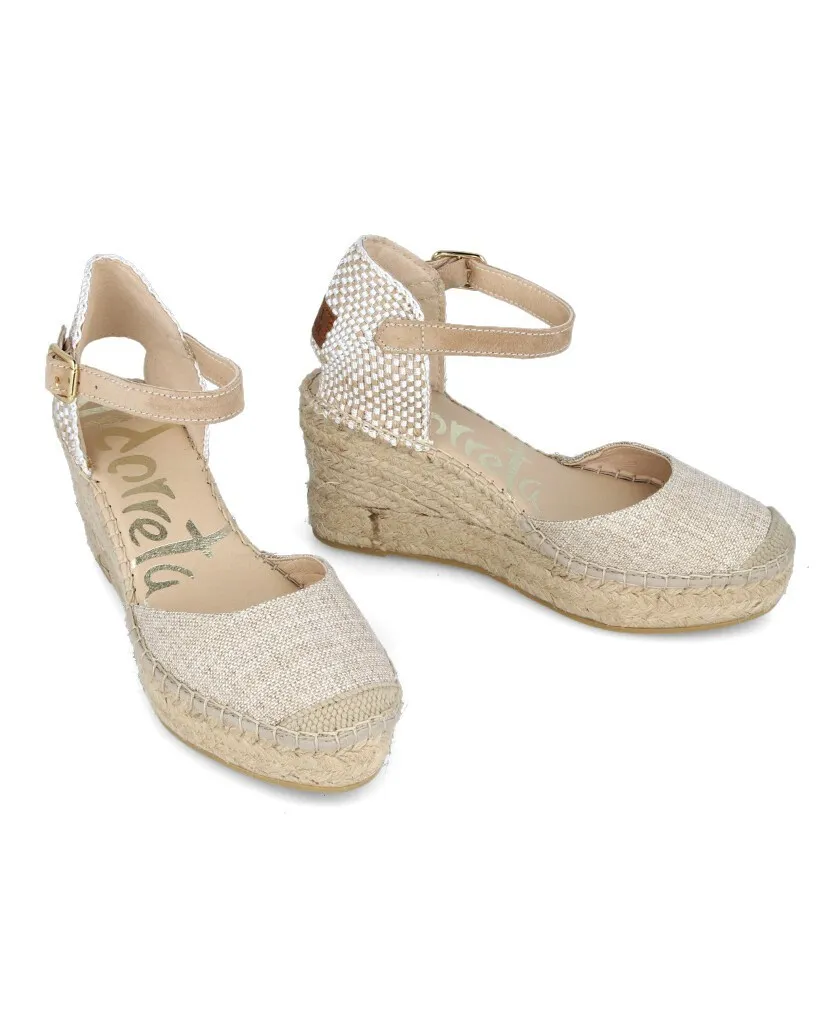 Vidorreta 11600 T5 Women's espadrilles with shine