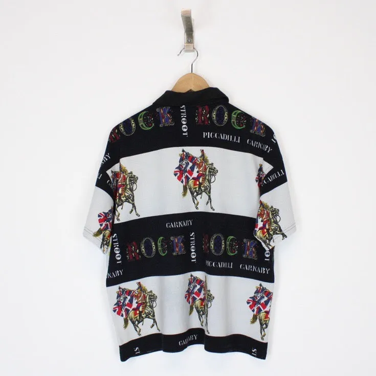 Vintage 1996 Versace Sex Pistols Polo Small