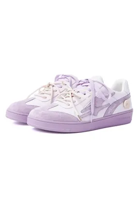 Violet Unisex Retro Low Top Trainers